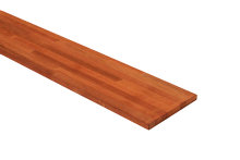 Hylde mahogni 18 mm x 20 x 80 cm